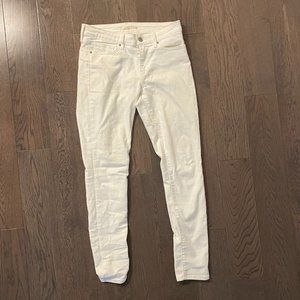 Levi's 711 skinny white jeans, size 28